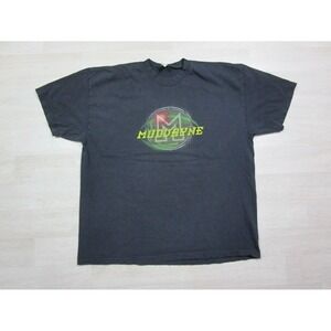 Vintage Mudvayne Band T Shirt (XXL) Y2K Graphic Logo Nu-Metal Rock Concert Tour